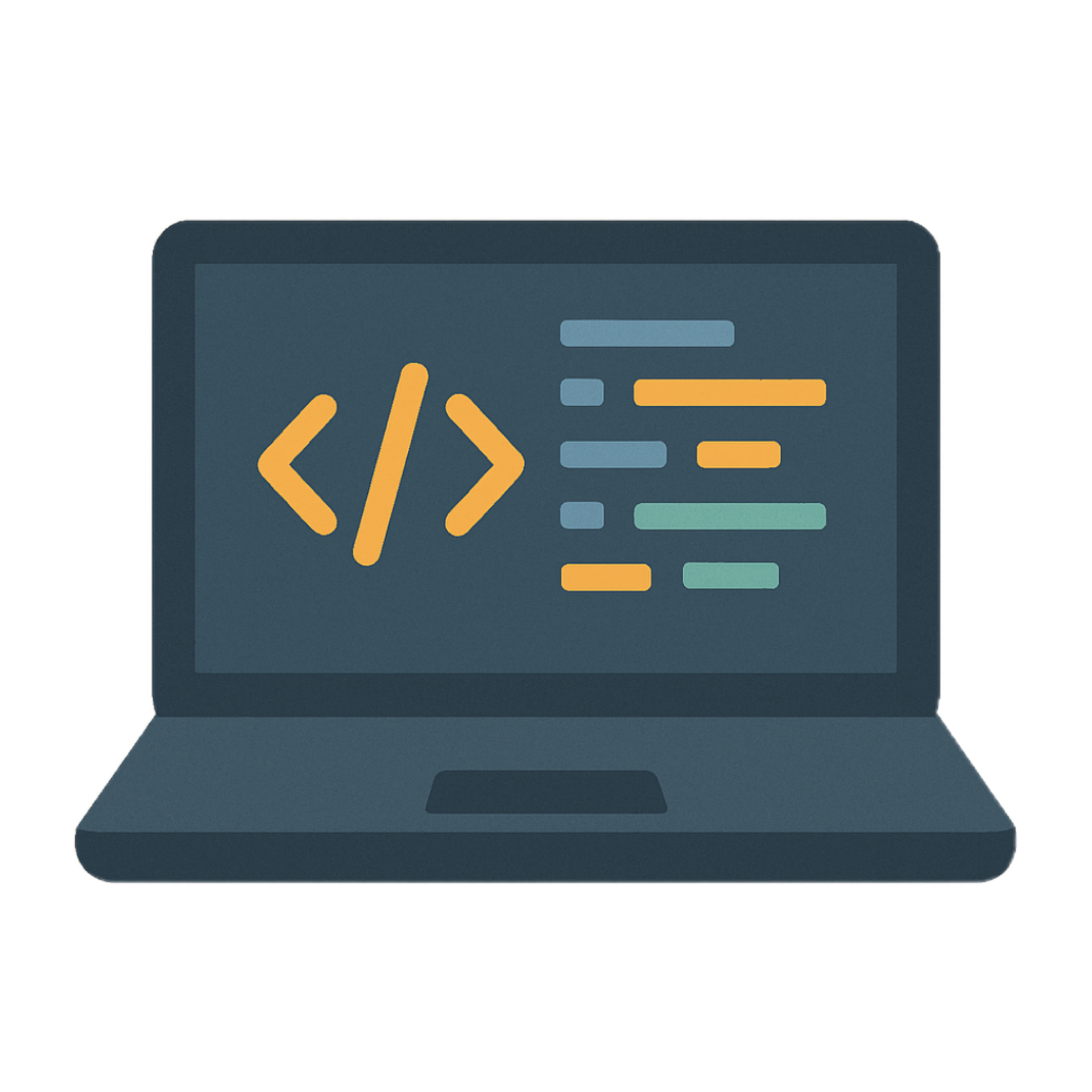 آرشام عظیمی در حال کار بر روی پروژه امنیت سایبری